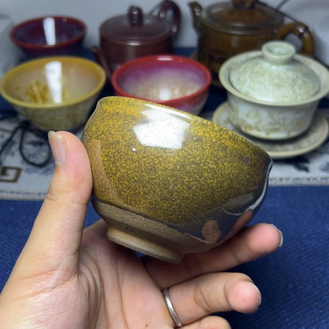 建阳建盏喝茶主人杯