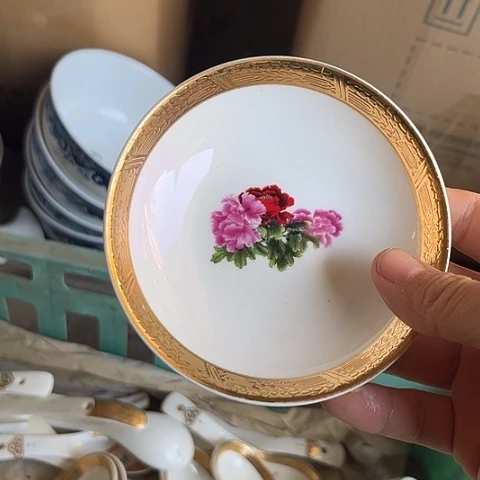 陶瓷4寸碟一个陶瓷