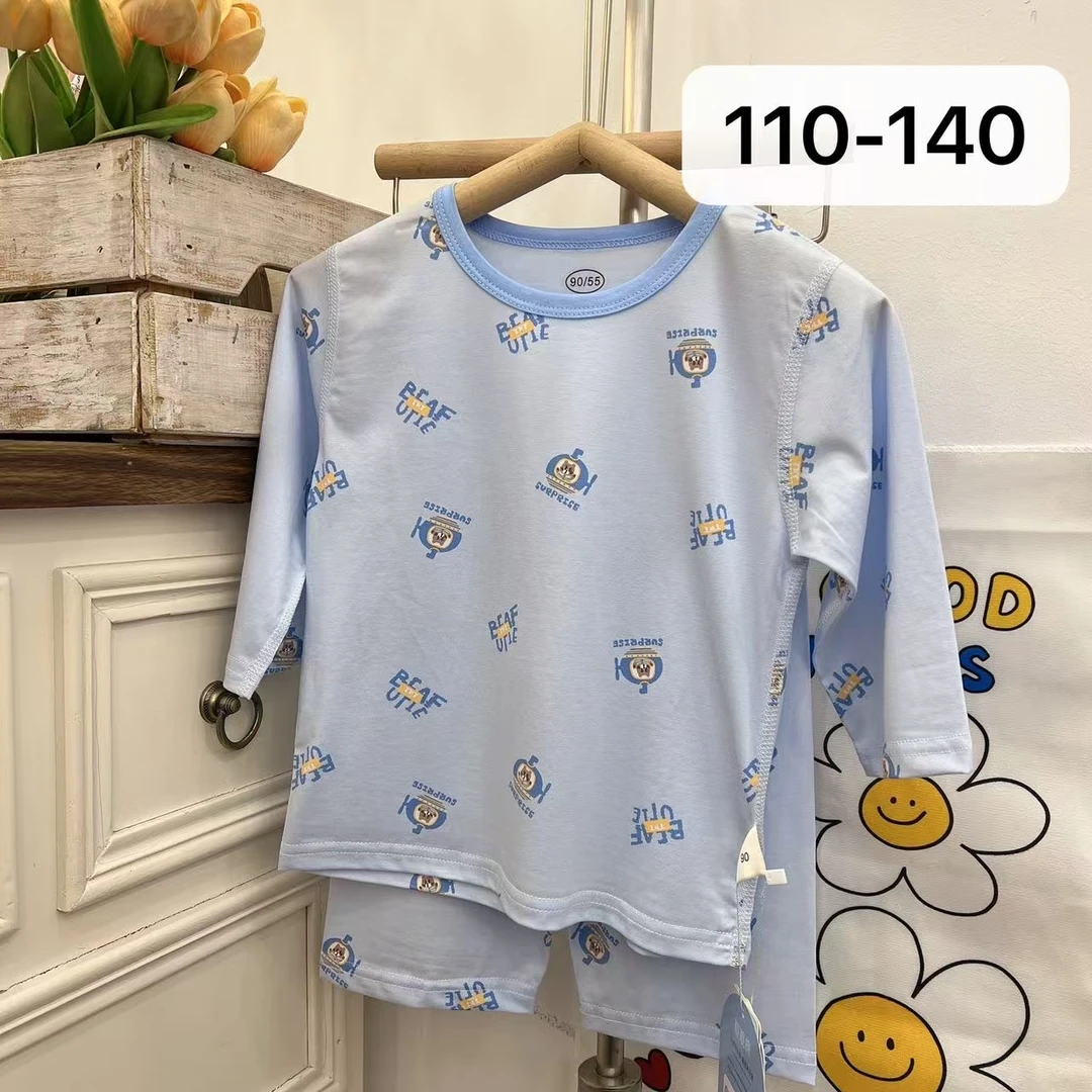 841 橘子家儿童家居服七分袖套装