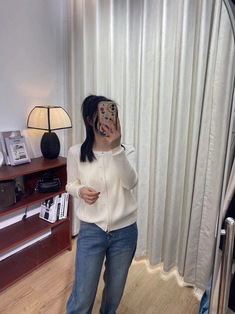 【慧慧精选】春季新品 简约百搭开衫针织衫