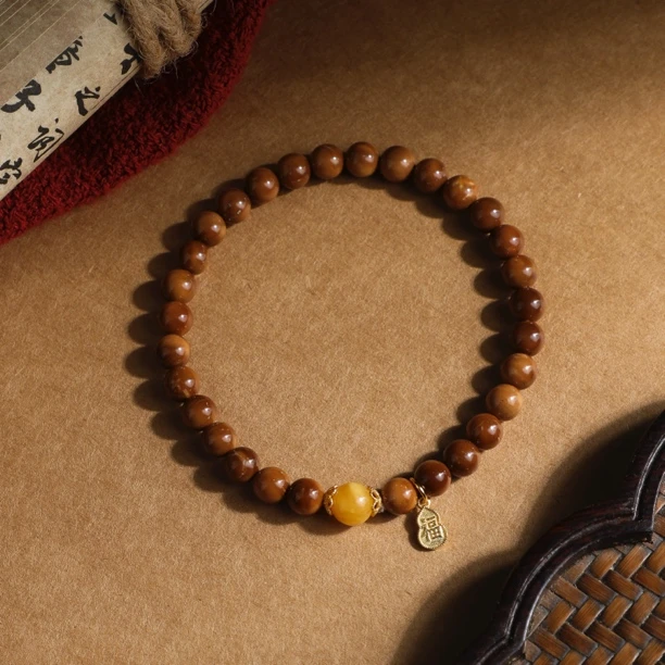 （桃）6mm库克单圈手串