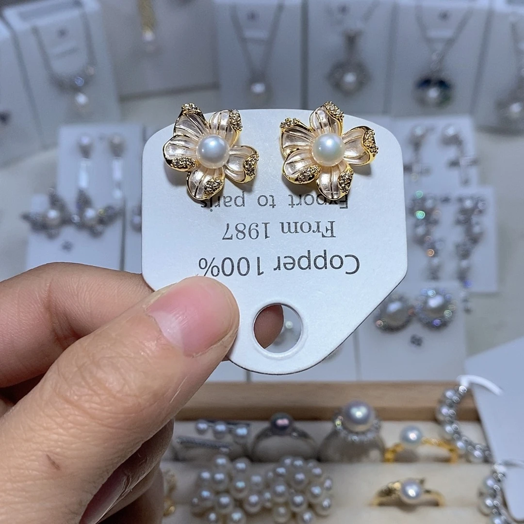 耳饰淡水珍珠未镶嵌