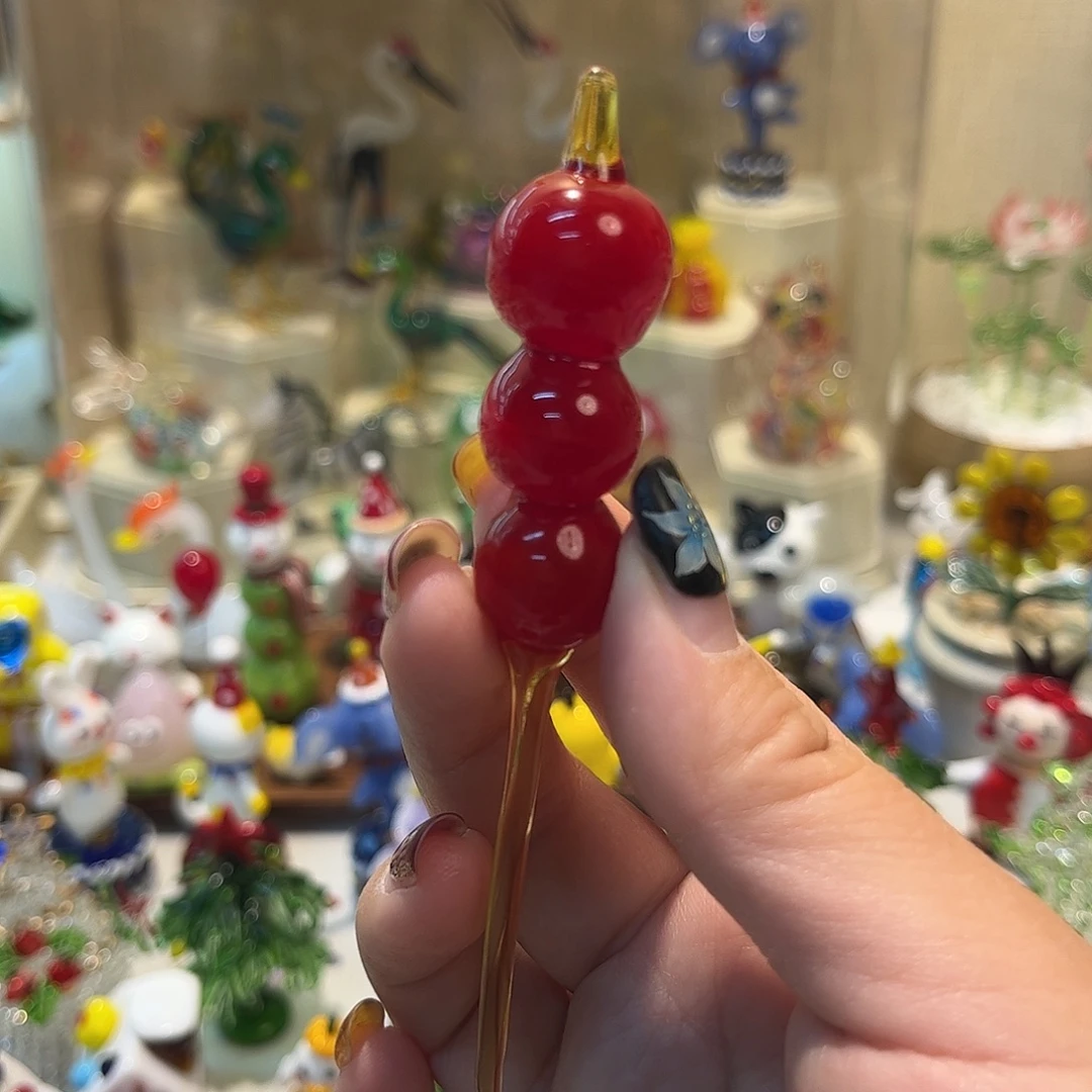 琉璃手工艺品糖葫芦