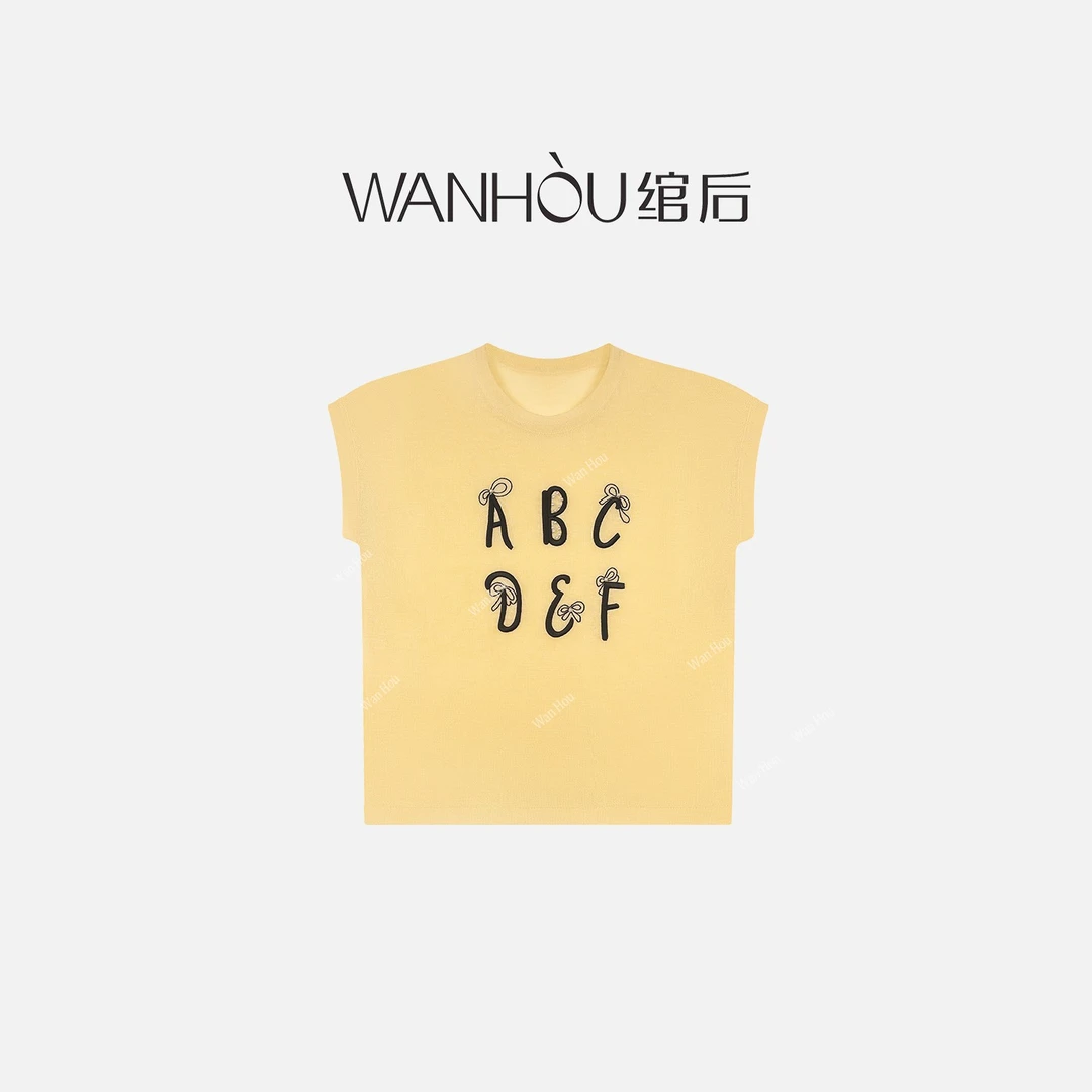 【C2266】#WH-设计师款时尚百搭简约休闲女装针织XYZ