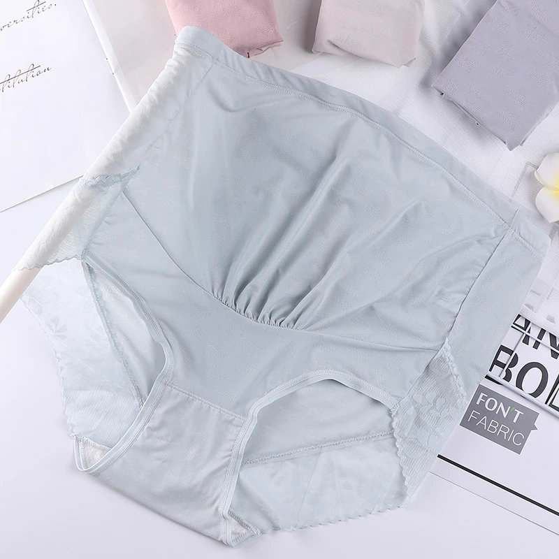 梦美美孕妇内裤女高腰托腹大码可调节薄款透气孕早期孕中晚期裤头
