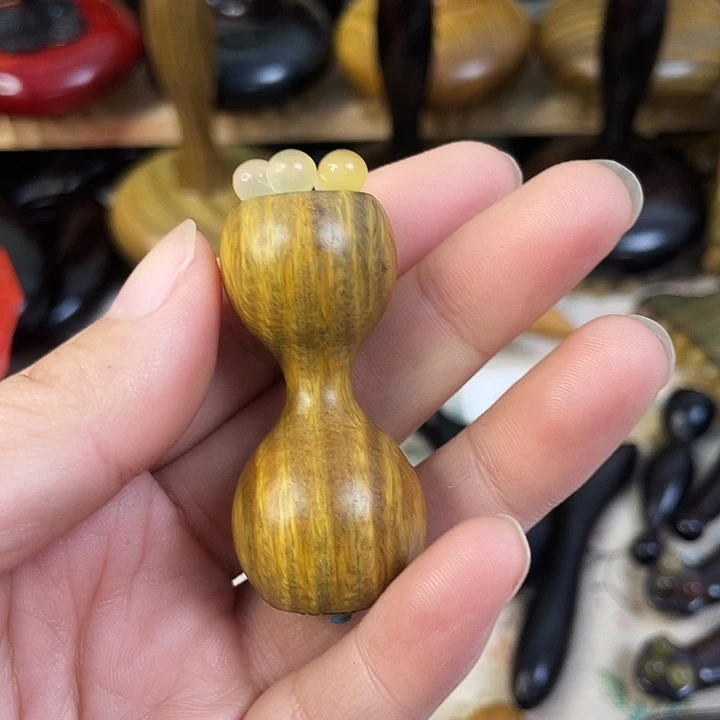 绿檀六字真言全品一个带精油