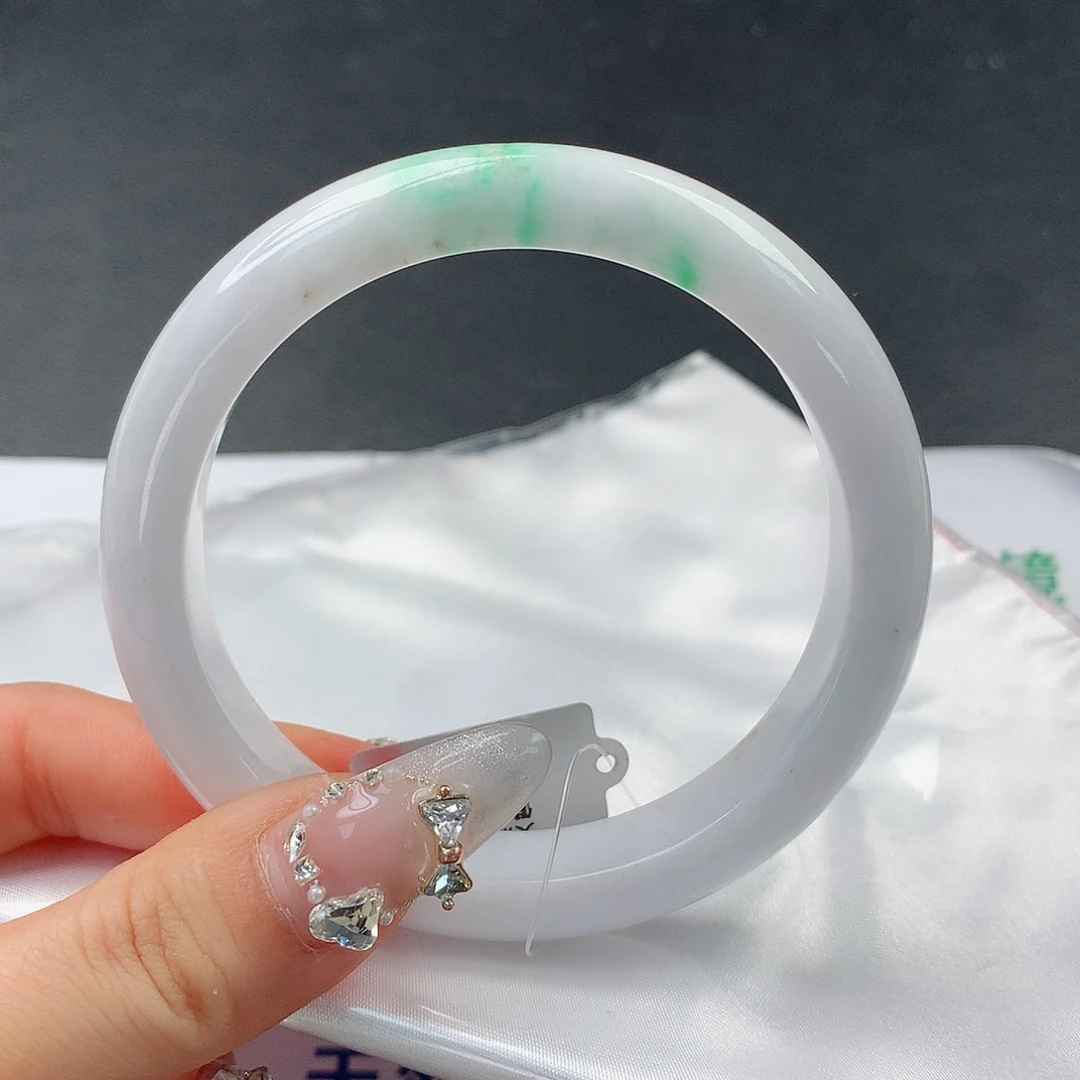 翡翠手镯未镶嵌7正59.5