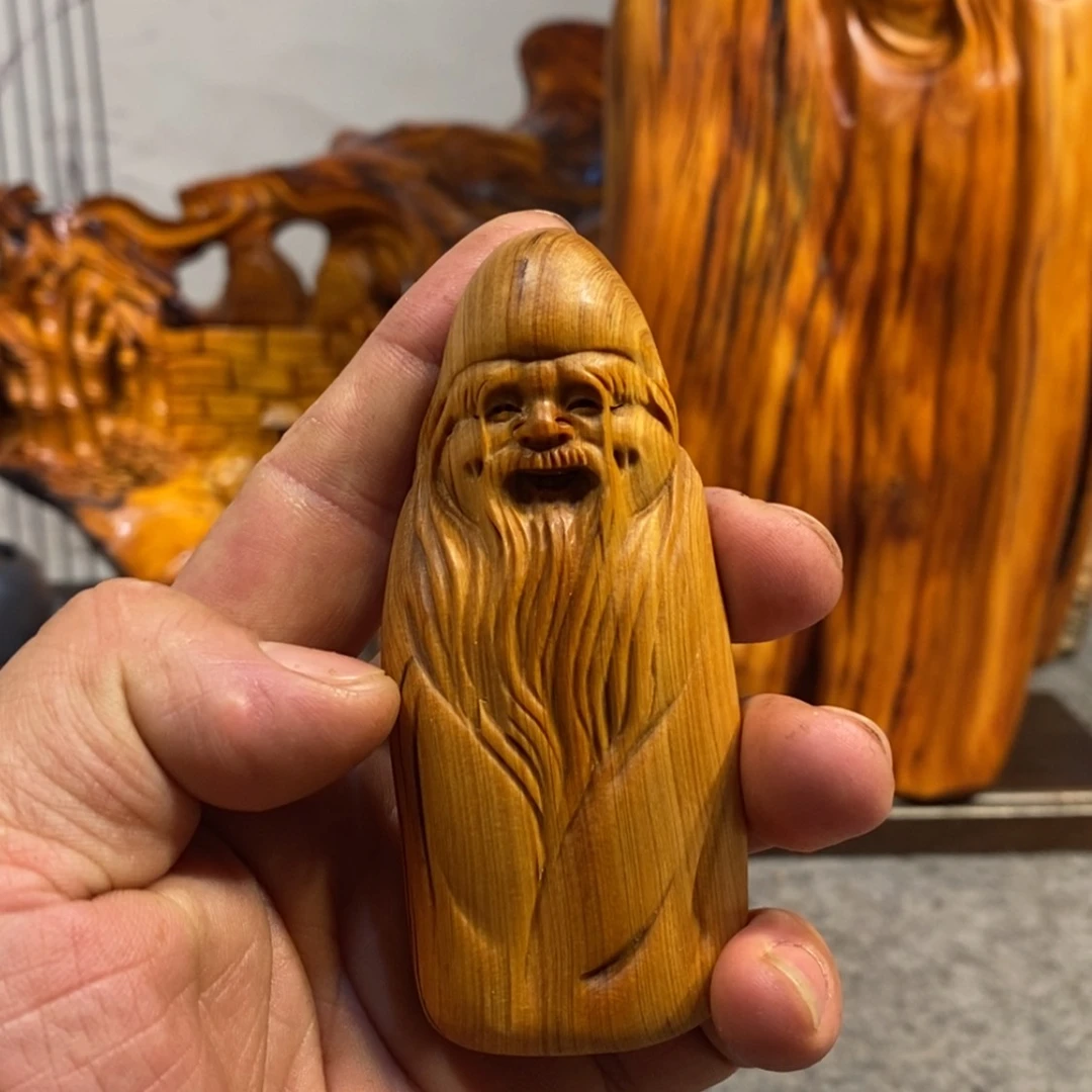 【闪购商品】柏木（崖柏）根雕木雕工艺品摆件家居手把件