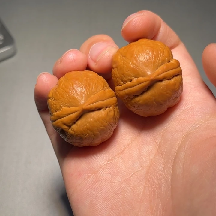 文玩核桃把件光头652