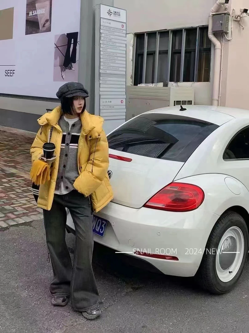 22230 #戴戴休闲宽松品质羽绒服