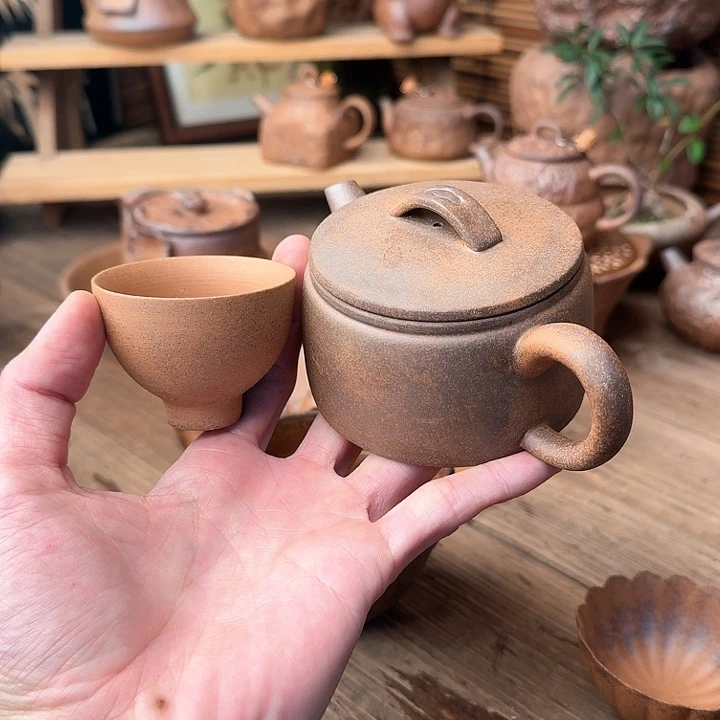 原矿老岩泥茶器系列