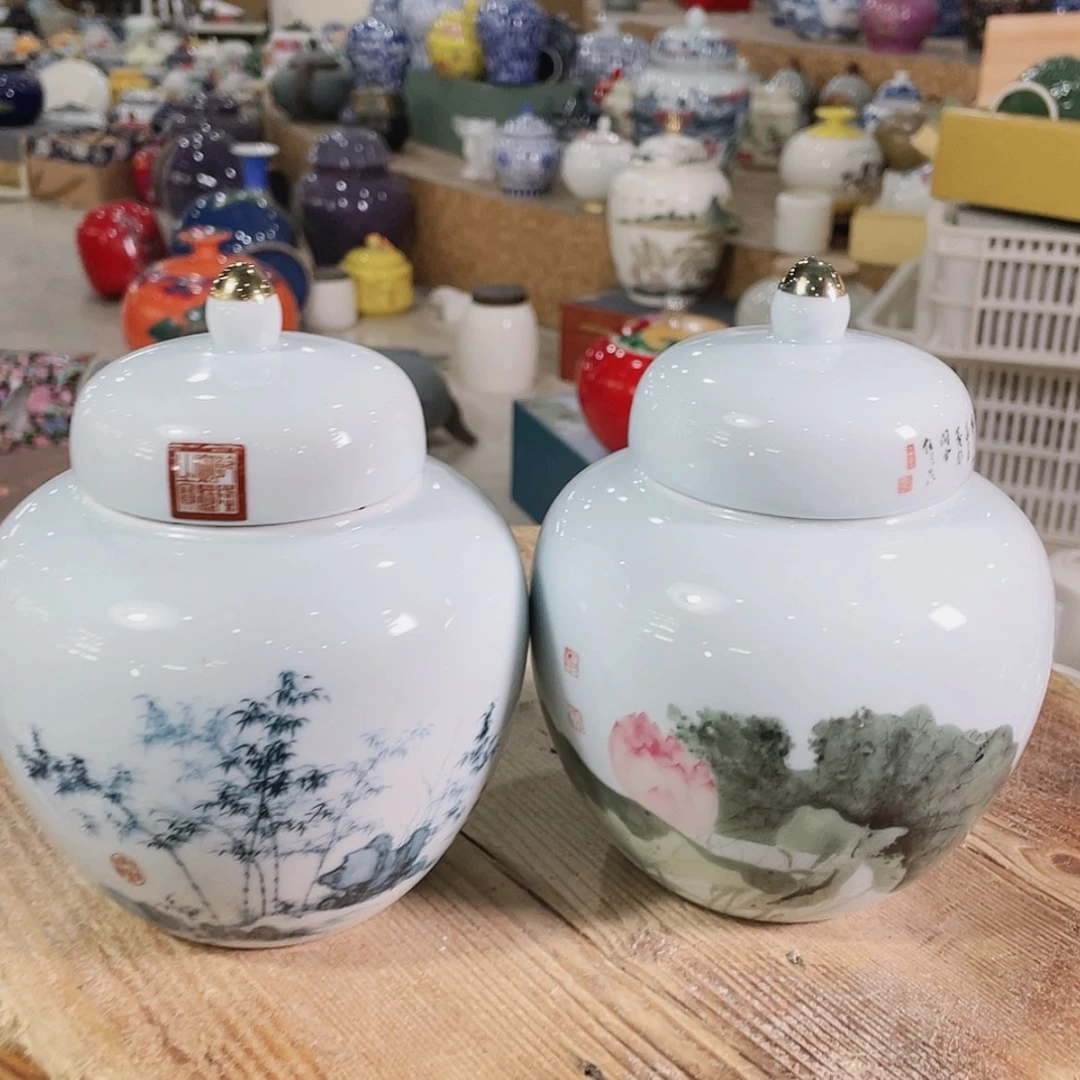 【闪购商品】罐陶瓷茶叶罐密封罐