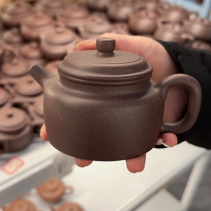 茶壶紫砂宜兴原矿底槽青200