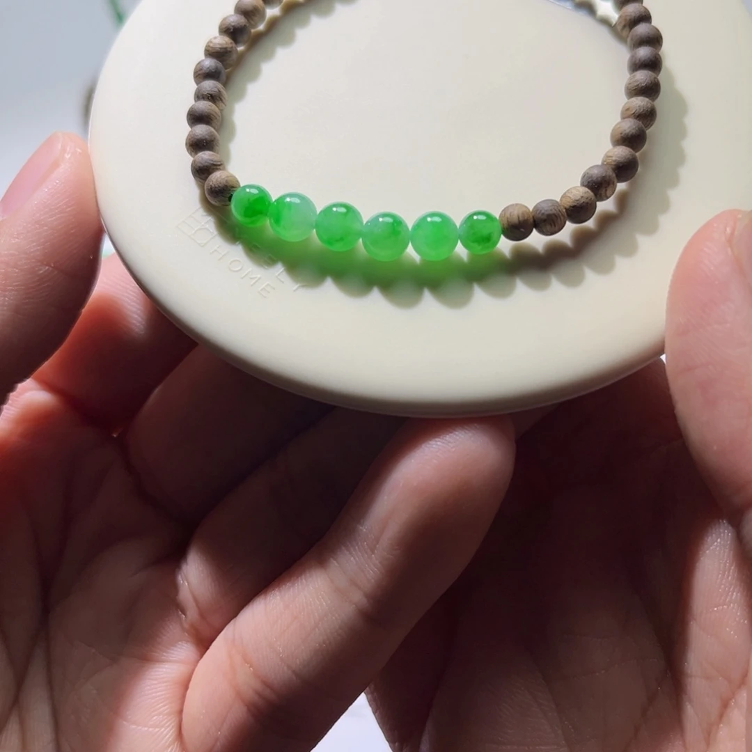 散珠翡翠裸石6颗