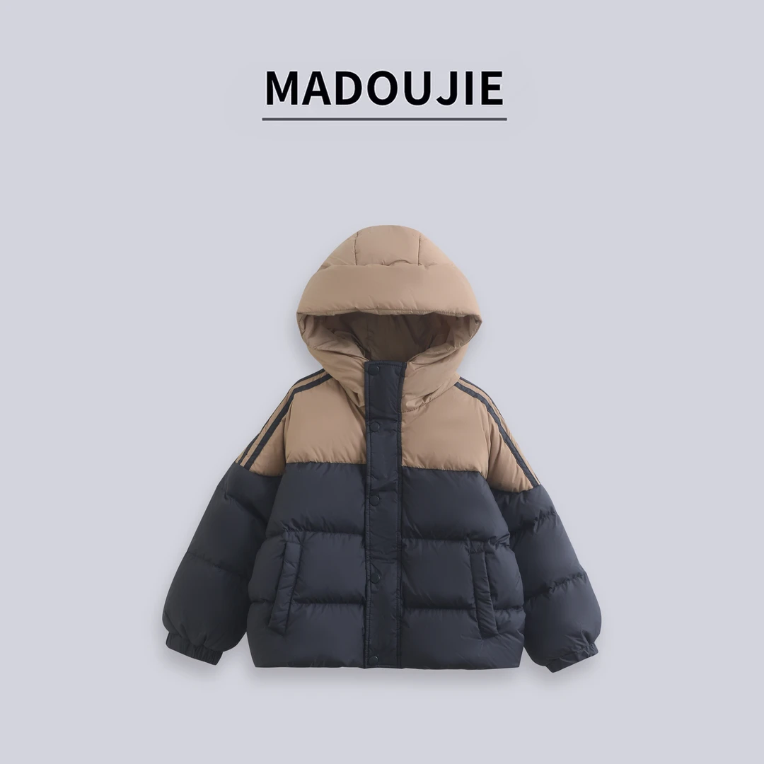 P002冬季童装新款时尚休闲宽松中大童儿童羽绒服230629