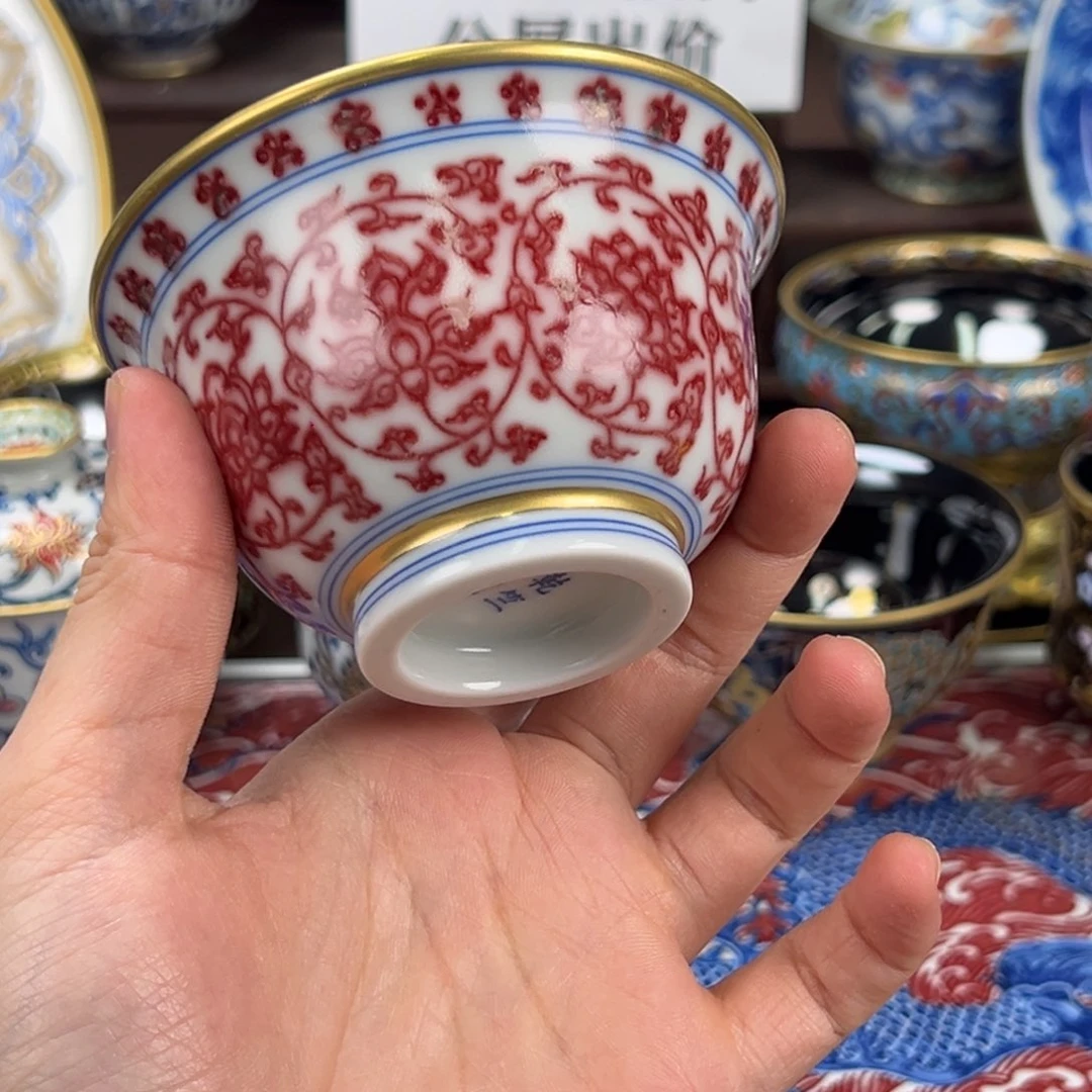 正***明瓷片景德镇手工手绘陶瓷