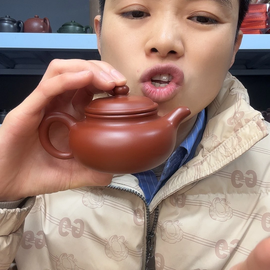 紫砂茶壶民间手艺人全手工制作