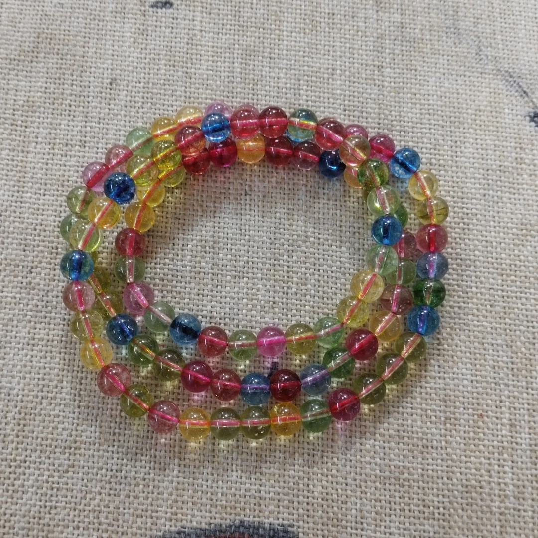 7069号卡6多圈手链定制木料