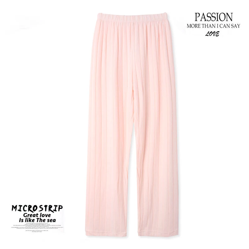 秋冬季女士直筒家居服裤子睡裤柔软00011-B 亲肤舒适 休闲风