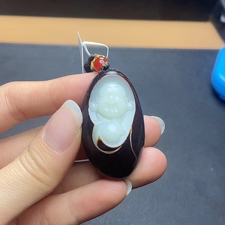 和田玉挂件未镶嵌N