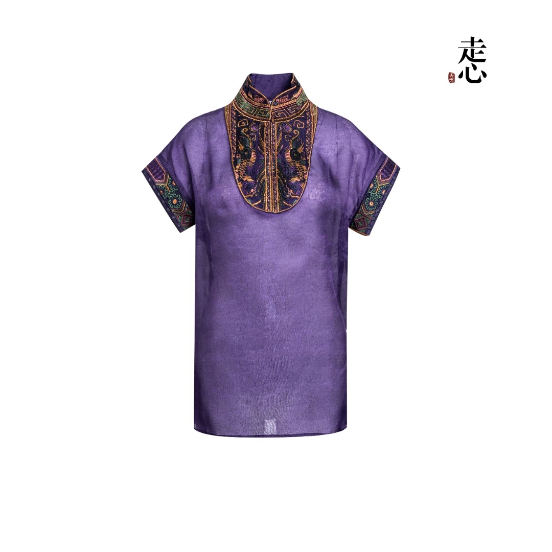 【走心非遗】 七彩凤凰 套头衫 25ZX9022