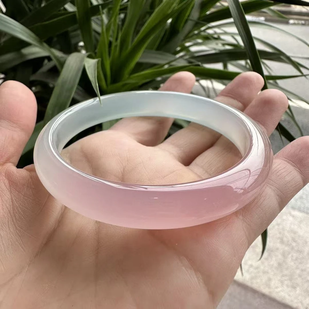 非金属玻璃手镯 高冰马卡龙手镯