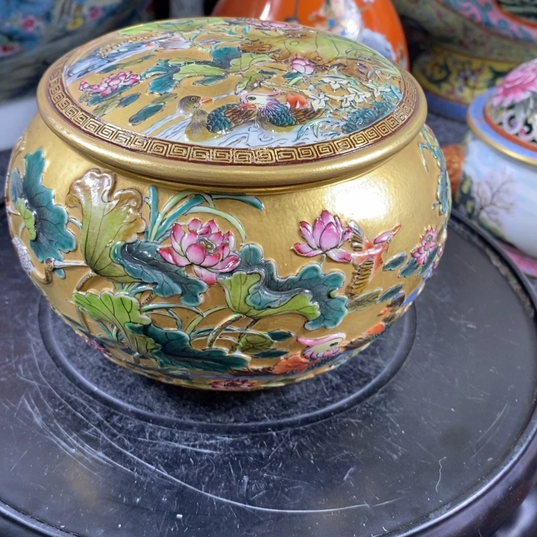 一***奇其他陶手工手绘陶瓷摆件工艺品