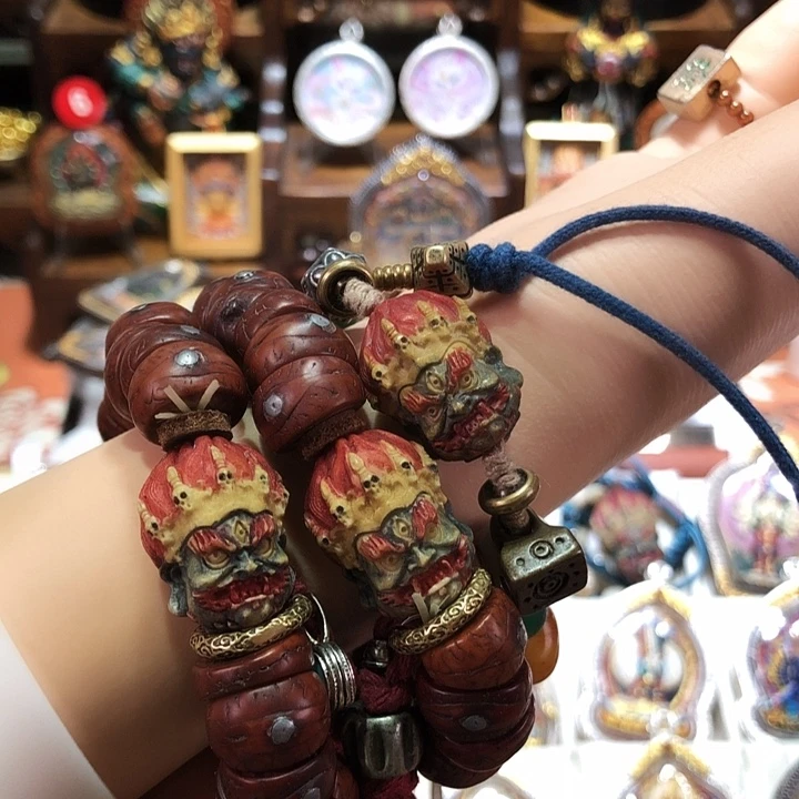 布艺大黑天手串手链