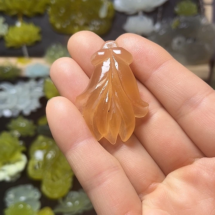 未镶嵌蛇纹石玉发饰