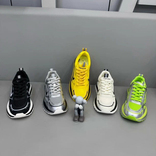 E88-781（标准码）春夏新款网面透气百搭潮流休闲软底男潮鞋