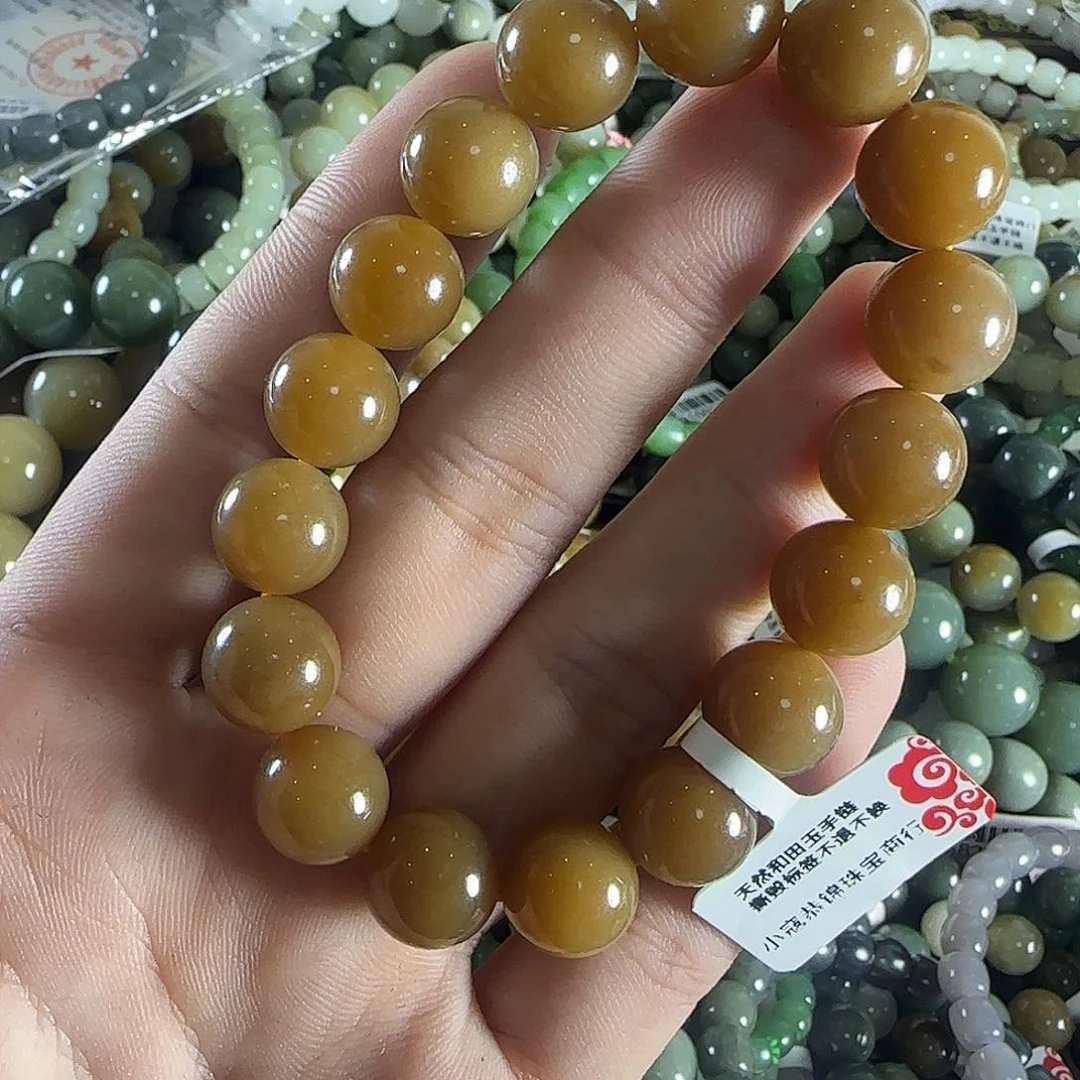 和田玉手链未镶嵌222