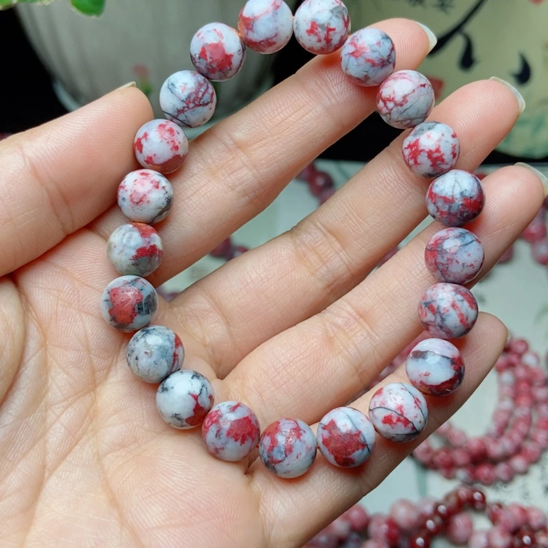 天然辰砂朱砂原石卡9