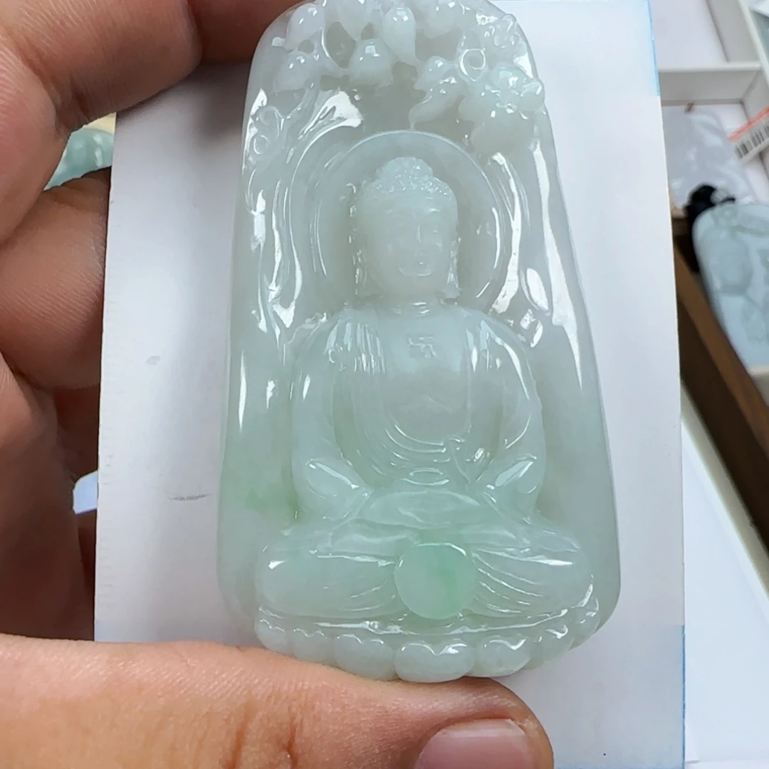 用***1颈饰未镶嵌翡翠肺部人