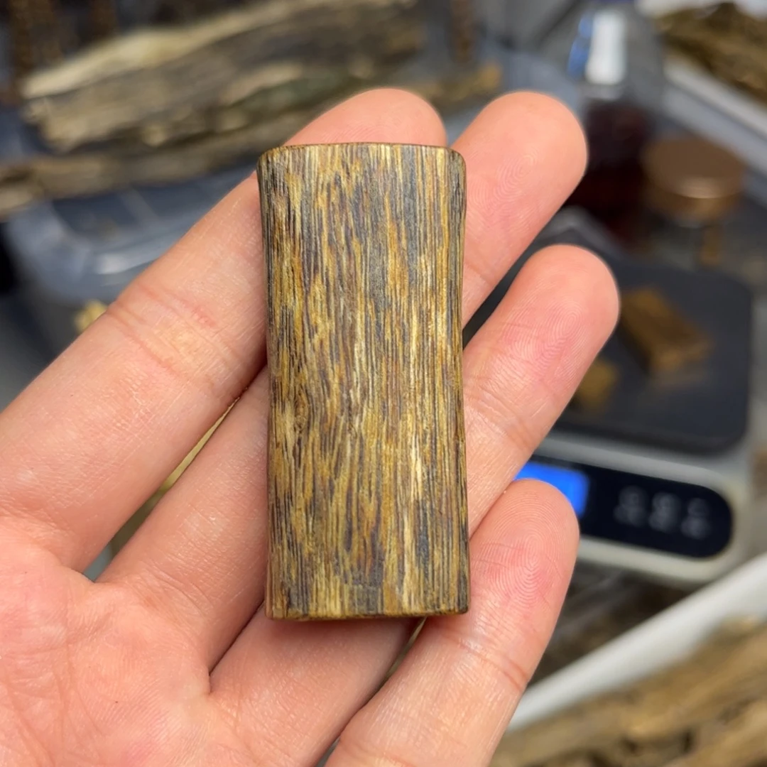 果***蟹沉香碎屑沉香金红油牌子薰香原材料9.4克