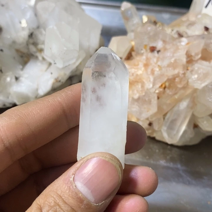 水晶水晶原石摆件未镶嵌爱*哥