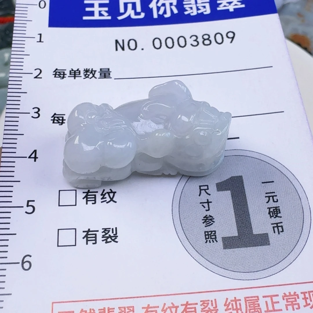 珞****翡翠未镶嵌吊坠(不含链)