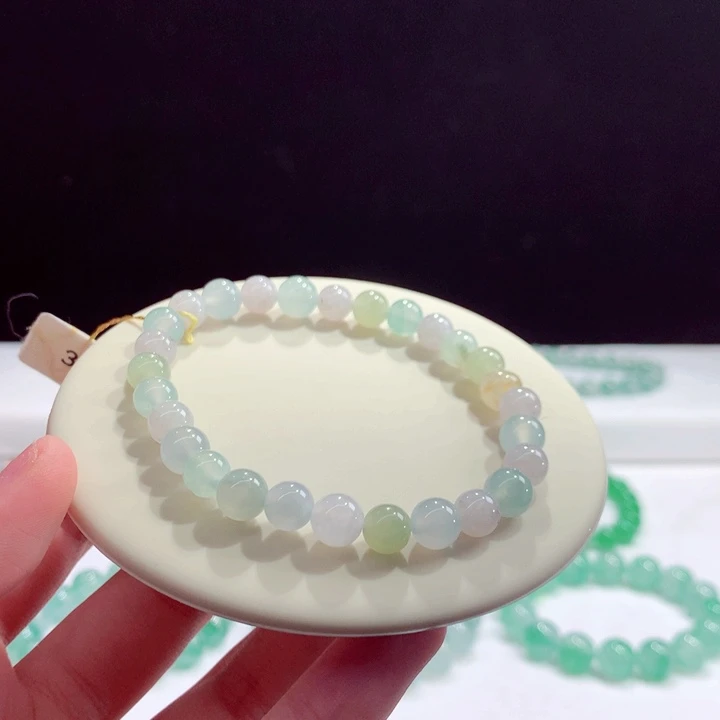 未镶嵌手串翡翠天然翡翠