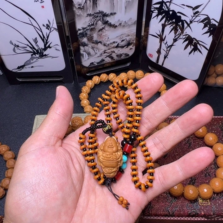 猴头核桃手串脖子挂