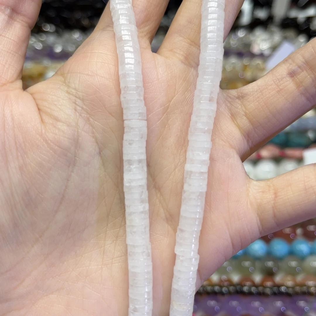 未镶嵌手链水晶天然白水晶卡6长条38厘米