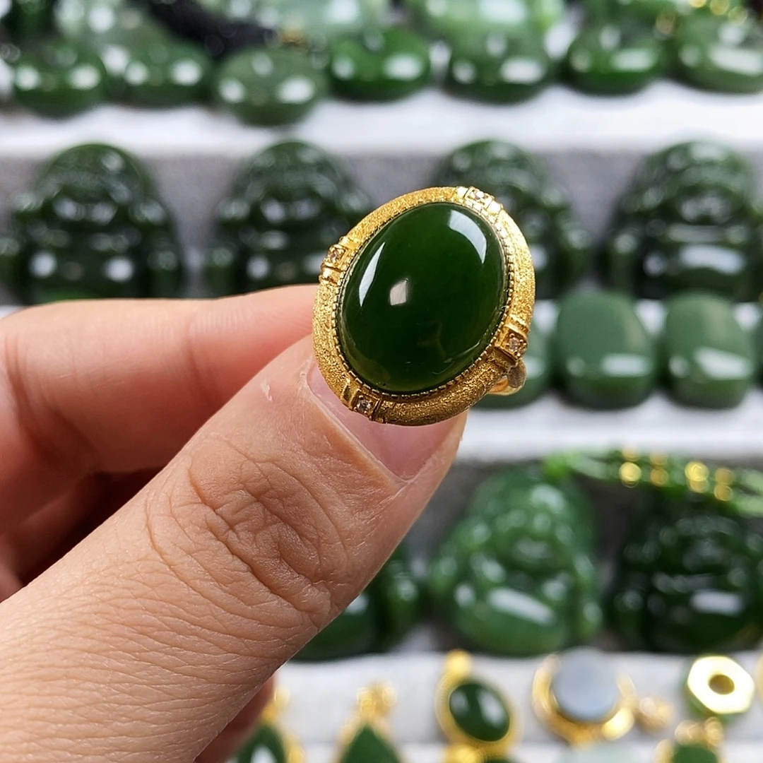 和田玉（碧玉）未镶嵌颈饰