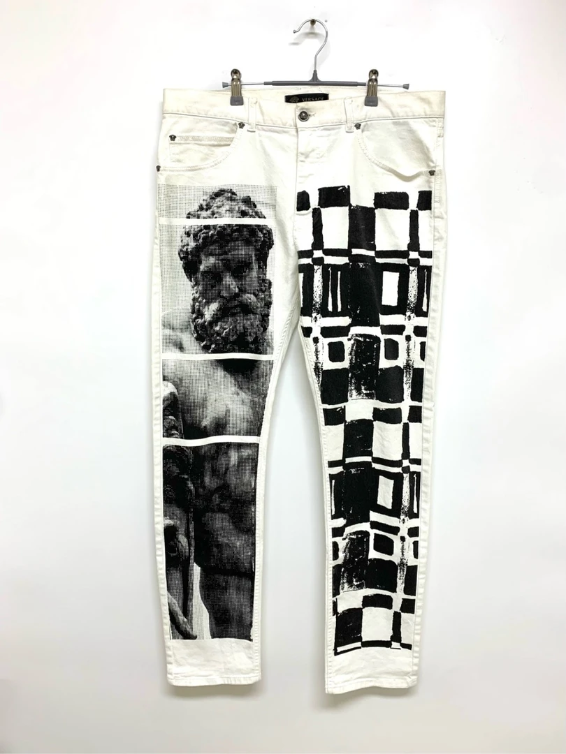 99新/【Versace】涂鸦长裤/38码/8500/Y11667905