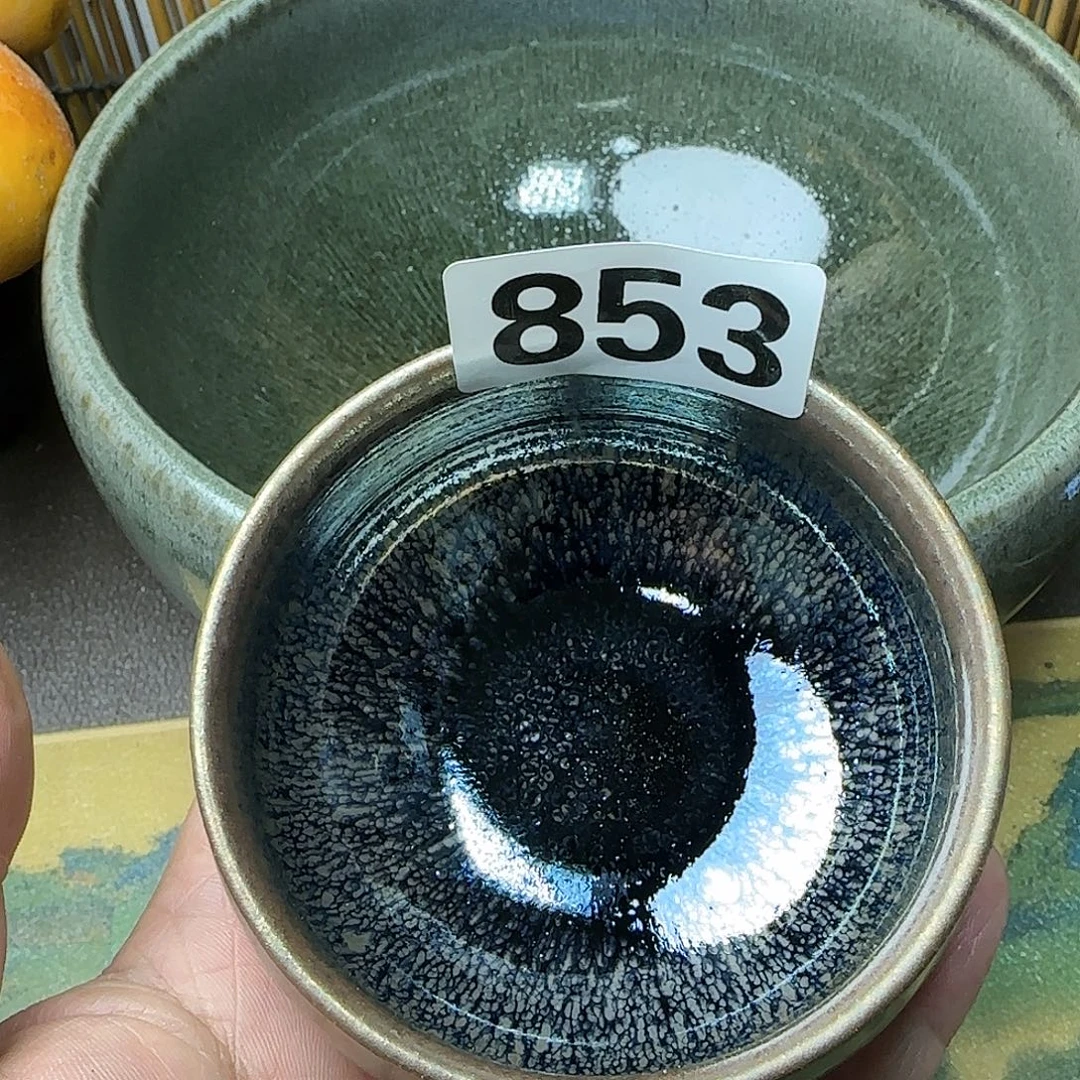 茶盏建盏杯主人杯龙窑柴烧