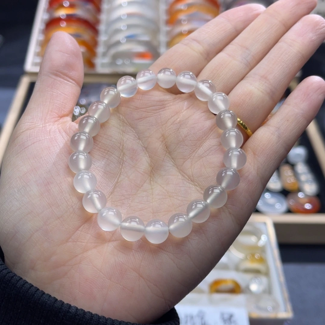 玛瑙/玉髓未镶嵌手链