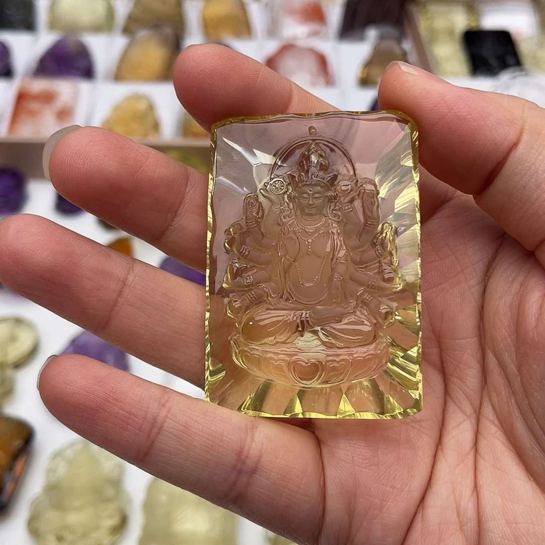 水晶颈饰未镶嵌定制