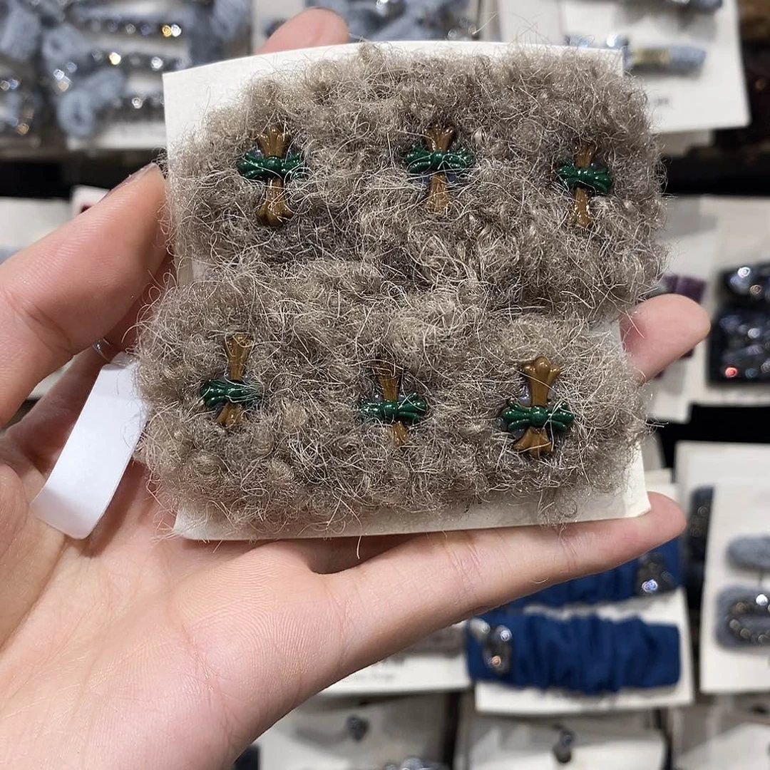 皮质铁合金拜拜夹