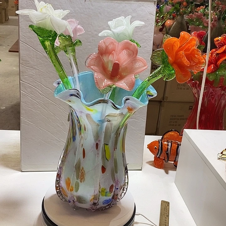 5只花加瓶高45厘米