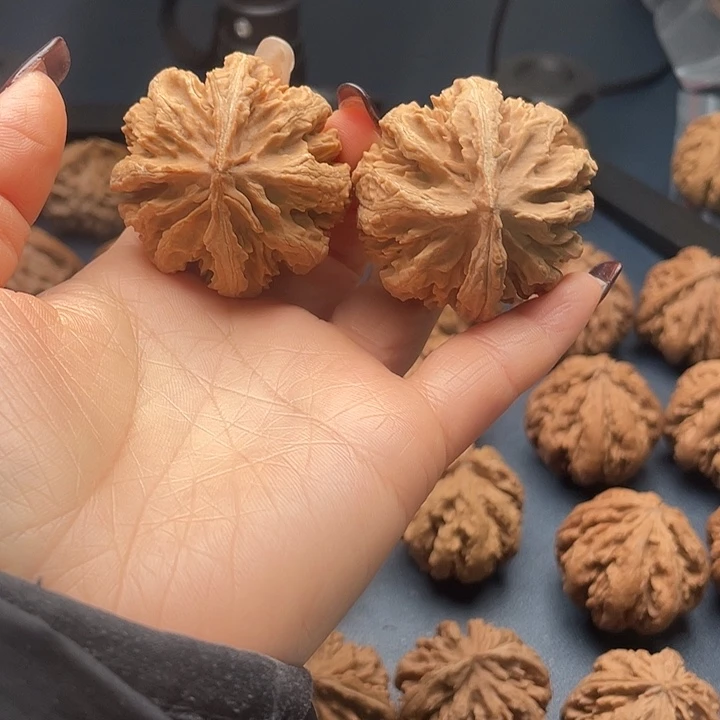 用***2把件龙脊菩提秦岭核桃