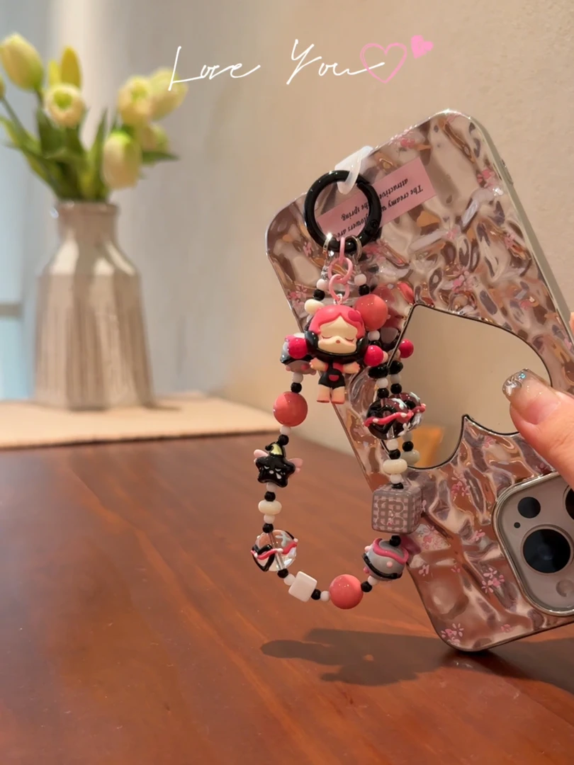 【1740】BBWA潮玩手机壳挂件DIY饰品挂饰创意个性可爱手机链BBWA