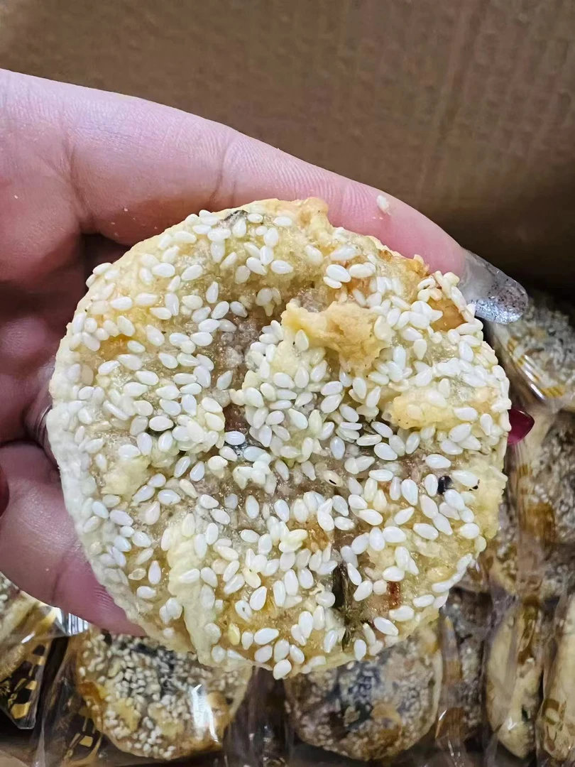 潮汕小吃芝麻葱油饼