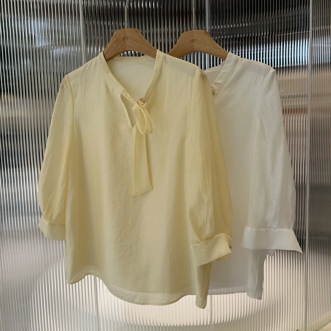 2025飞秒新品《柠檬奶酪》衬衫